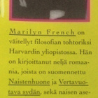 MARILYN FRENCH: KESÄMIES (KOVAKANTINEN) - pikkukuva 4
