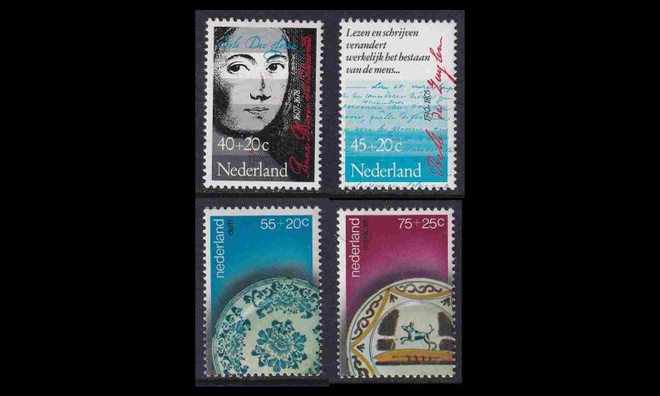 Alankomaat 1115-8 ** Hyväntekeväisyys (1978)