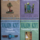 Christian Jacq: Valon kivi 1-4/4 (sid. Gummerus 2000-2002) - pikkukuva 1