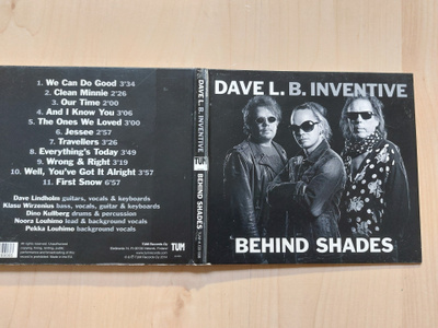 DAVE LINDHOLM – BEHIND SHADOWS orig. FIN  2014   CD  TUM -A
