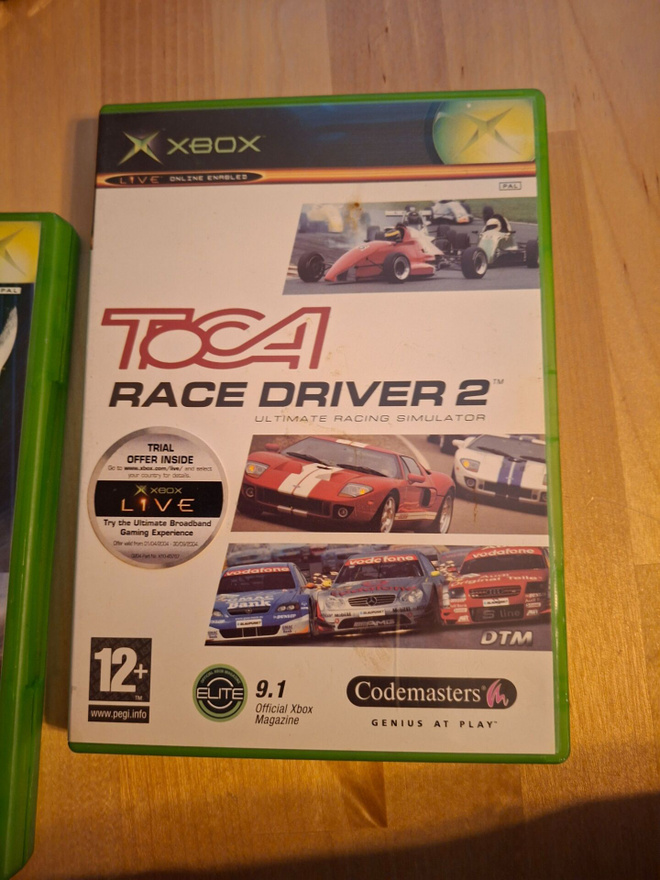 XBOX Toca Race Driver 2 CIB