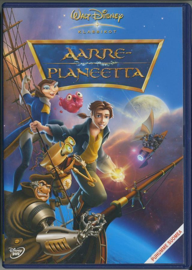 Disney'n AARREPLANEETTA - Suomi-DVD 2002 - Treasure Planet