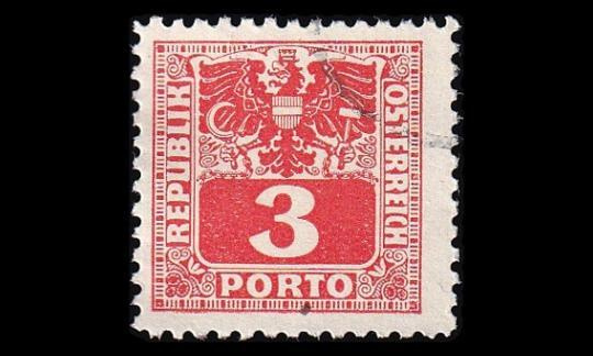 Itävalta P_177 o Porto 3 Pf (1945)