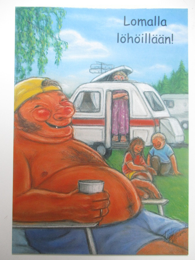 HÖRÖLÄ - Lomalla löhöillään T-0152