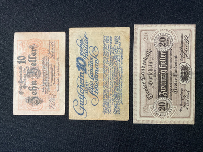 Notgeld Innsbruck 1919 ja 1920 Tiroler.