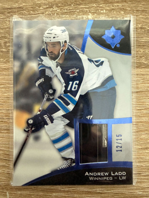 2015 Upper Deck Ultimate Collection Platinum Andrew Ladd /15