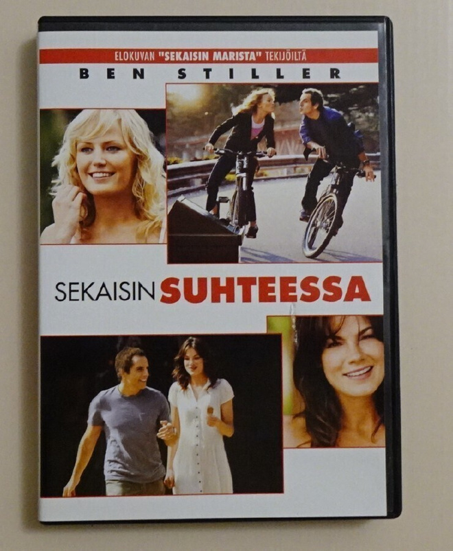 dvd, Sekaisin suhteessa (Ben Stiller, Michelle Monaghan) [ko