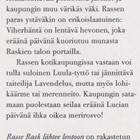 Irmelin Sandman Lilius: Rasse Rask lähtee lentoon - pikkukuva 3