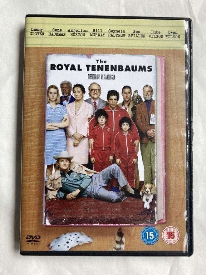 THE ROYAL TENENBAUMS, DVD, Anderson, Hackman, Murray, Wilson