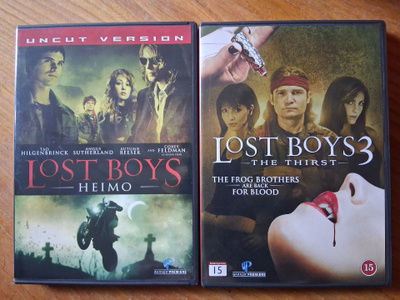 The Lost Boys 2 ja 3 (2008/2010) DVD:t