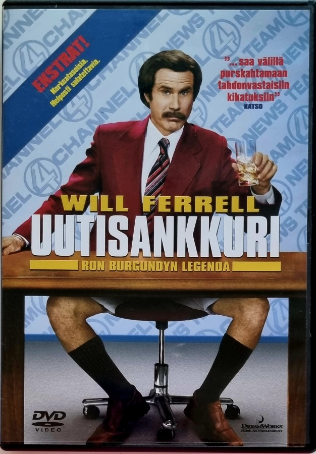 UUTISANKKURI - ROY BURGUNDYN LEGENDA DVD