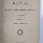 Eliel Aspelin-Haapkylä : Kansa Saksan kertomarunoudessa 1... - pikkukuva 3
