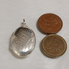 Hopeinen medaljoni riipus 925 - pikkukuva 4