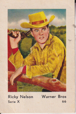 Ricky Nelson. Jenkki, Hellas. Serie X, #66.  e159