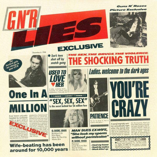 Guns N' Roses - G N' R Lies (CD) MINT!!