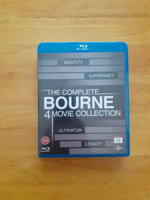 The Complete Bourne 4 Movie Collection BLU-RAY