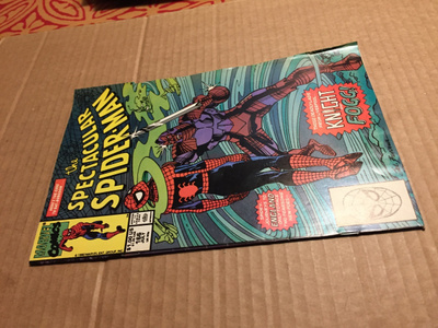 MARVEL THE SPECTACULAR SPIDER-MAN 166/1990 HYVÄ