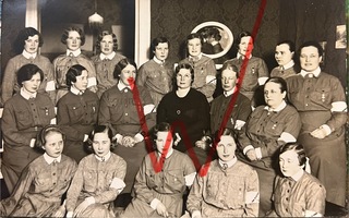 Valokuva Lotta Svärd Viipuri ryhmäkuva