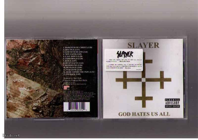 Slayer God Hates Us All