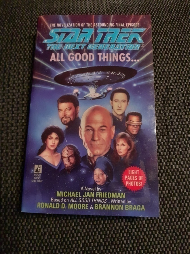 Star trek the next generation All good things. .pokkari