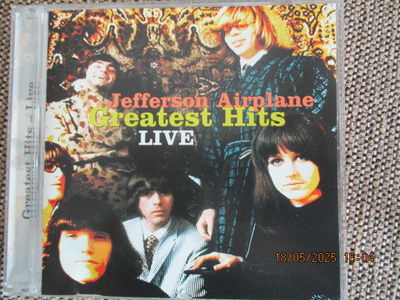 Jefferson Airplane GREATEST HITS - LIVE (CD)