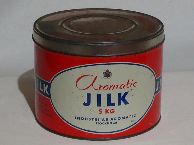 ISO vintage peltipurkki - Aromatic Jilk 5 kg