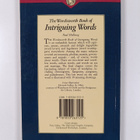 Paul Hellweg : The wordsworth book of intriguing words - pikkukuva 2