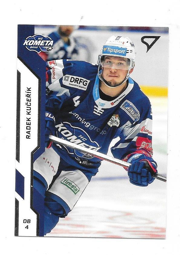 2022-23 Tipsport #186 Radek Kucerik Kometa Brno  Ässät