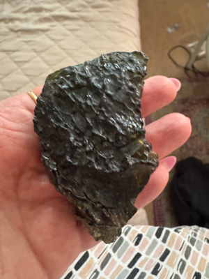 Meteoriitti Tektite Moldavite