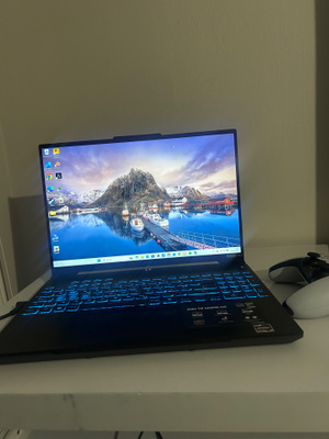 ASUS TUF Gaming A16 gaming laptop in good condition.