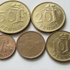 1 p - 50 p, circ, v. 1966 - pikkukuva 2
