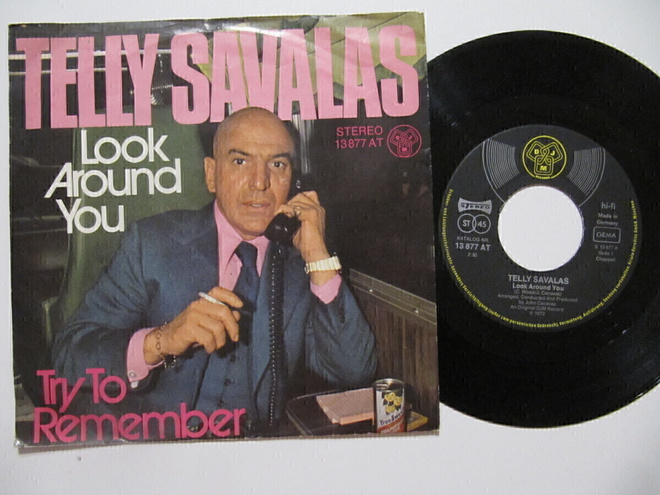 Telly Savalas Look Around You 7" sinkku Kojak