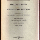 J.L.Runeberg: Kommentar t. psalmer: Samlade skrifter 13:1-2 - pikkukuva 2