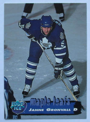 JANNE GRÖNVALL S.T Johns Maple Leafs AHL kortti