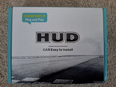 Käyttämätön HUD-tuulilasinäyttö autoon (Head-Up Display) – U