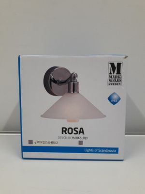 Seinävalaisin Rosa 1lmp (brus.stl, opal, MarkSlöjd, uusi)