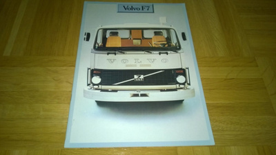 Esite Volvo kuorma-auto F7, 1978