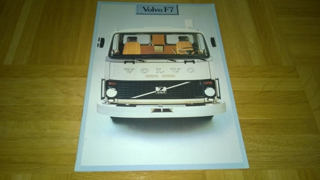 Esite Volvo kuorma-auto F7, 1978
