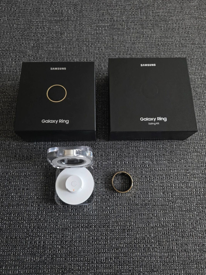 Samsung Galaxy Ring kulta koko 12