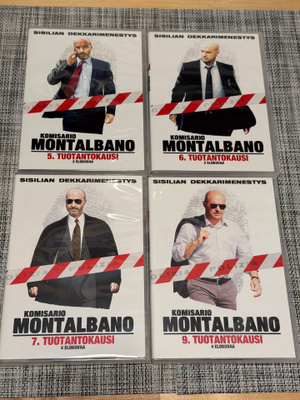 Komisario Moldalbano, kaudet 5,6,7,9 - DVD