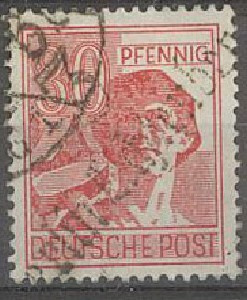 DDR Mi 176 I o signeerattu