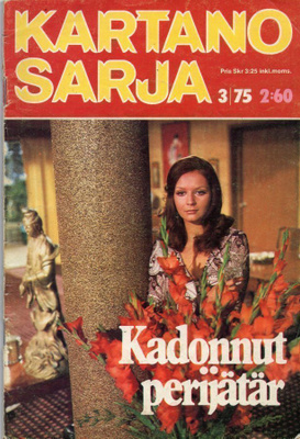 Kartanosarja n:o 3 1975  Kadonnut perijätär