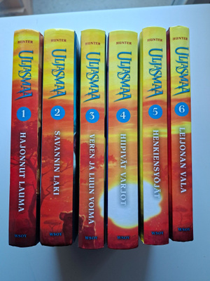 Hunter, Erin: Uljasmaa 1-6 (kovakantiset)