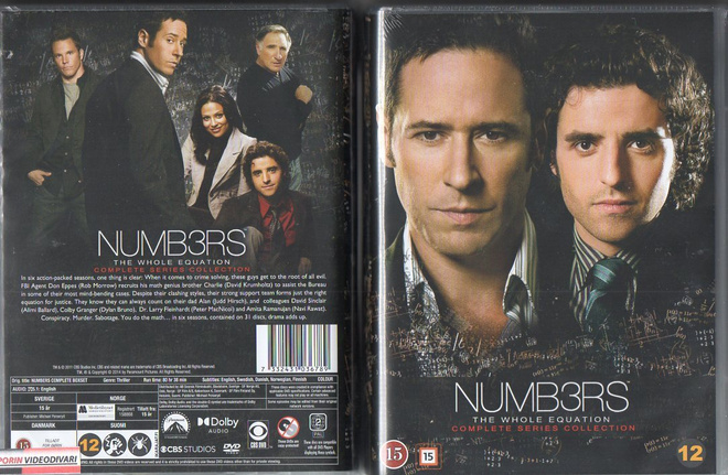 Numb3Rs Complete series collection	(83 977)	UUSI	-FI-	DVD	no