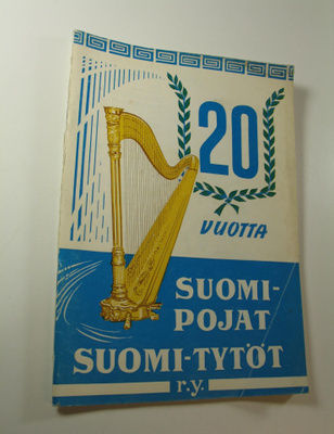 20 vuotta Suomi-Pojat Suomi-Tytöt : 20-vuotisjuhlajulkais...