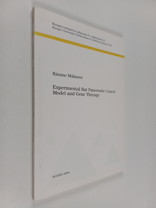 Kimmo Mäkinen : Experimental rat pancreatic cancer model ...