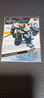2020-21 Upper Deck Liam Foudy Young Guns RC #224