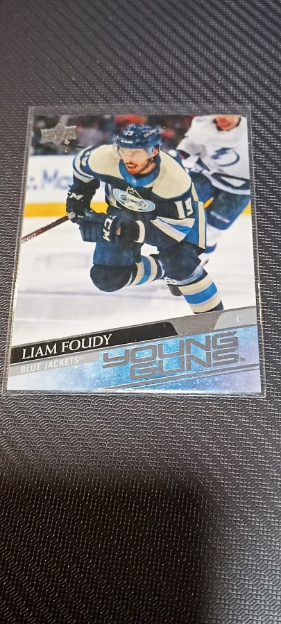 2020-21 Upper Deck Liam Foudy Young Guns RC #224