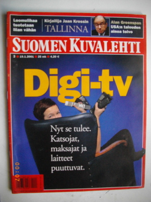 Suomen Kuvalehti Nro 3/2001 (26.11)