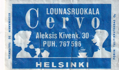 Helsinki, Lounasruokala Cervo   7/7